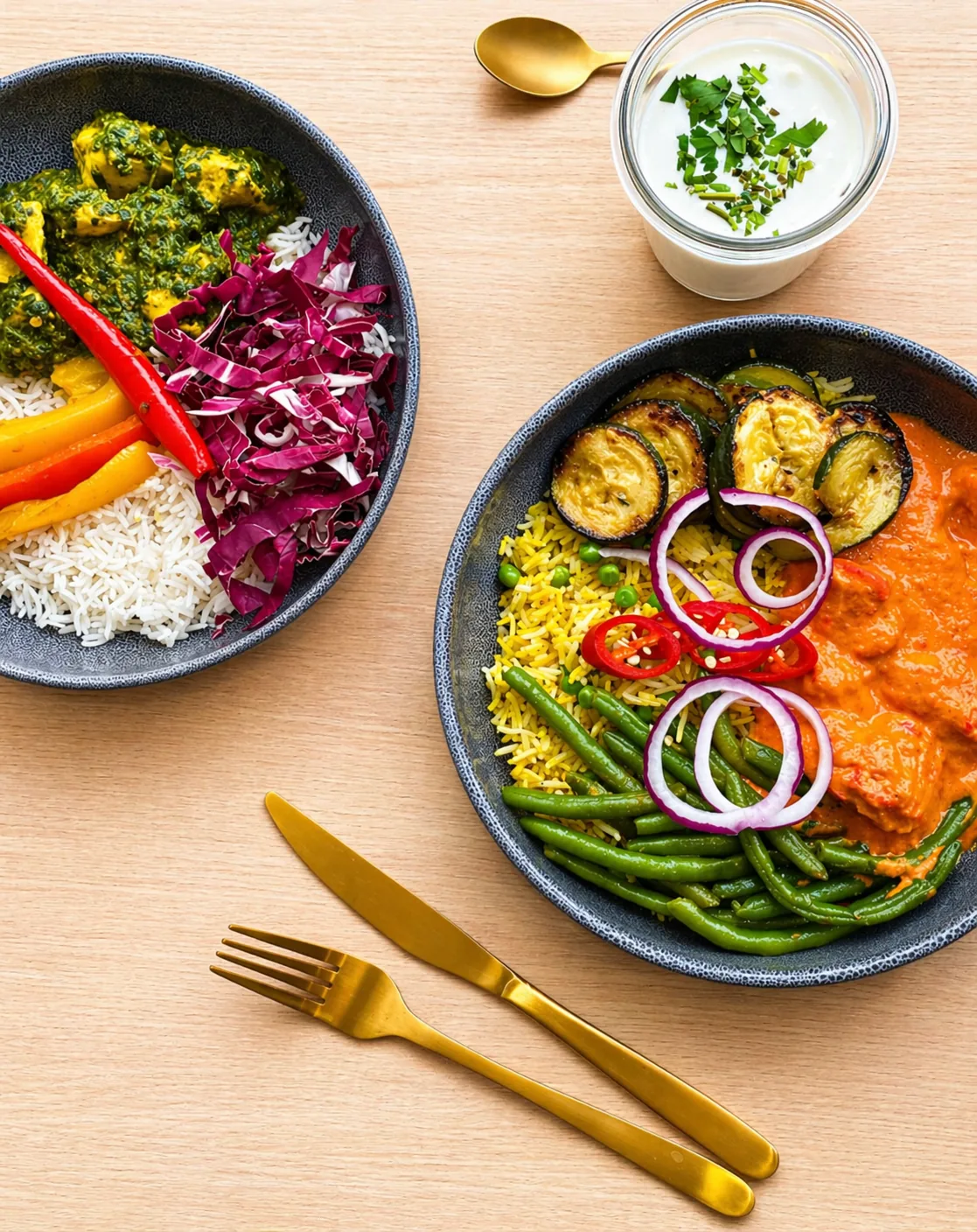 Butter Chicken Bowl — sauce tomate crémeuse et riz basmati