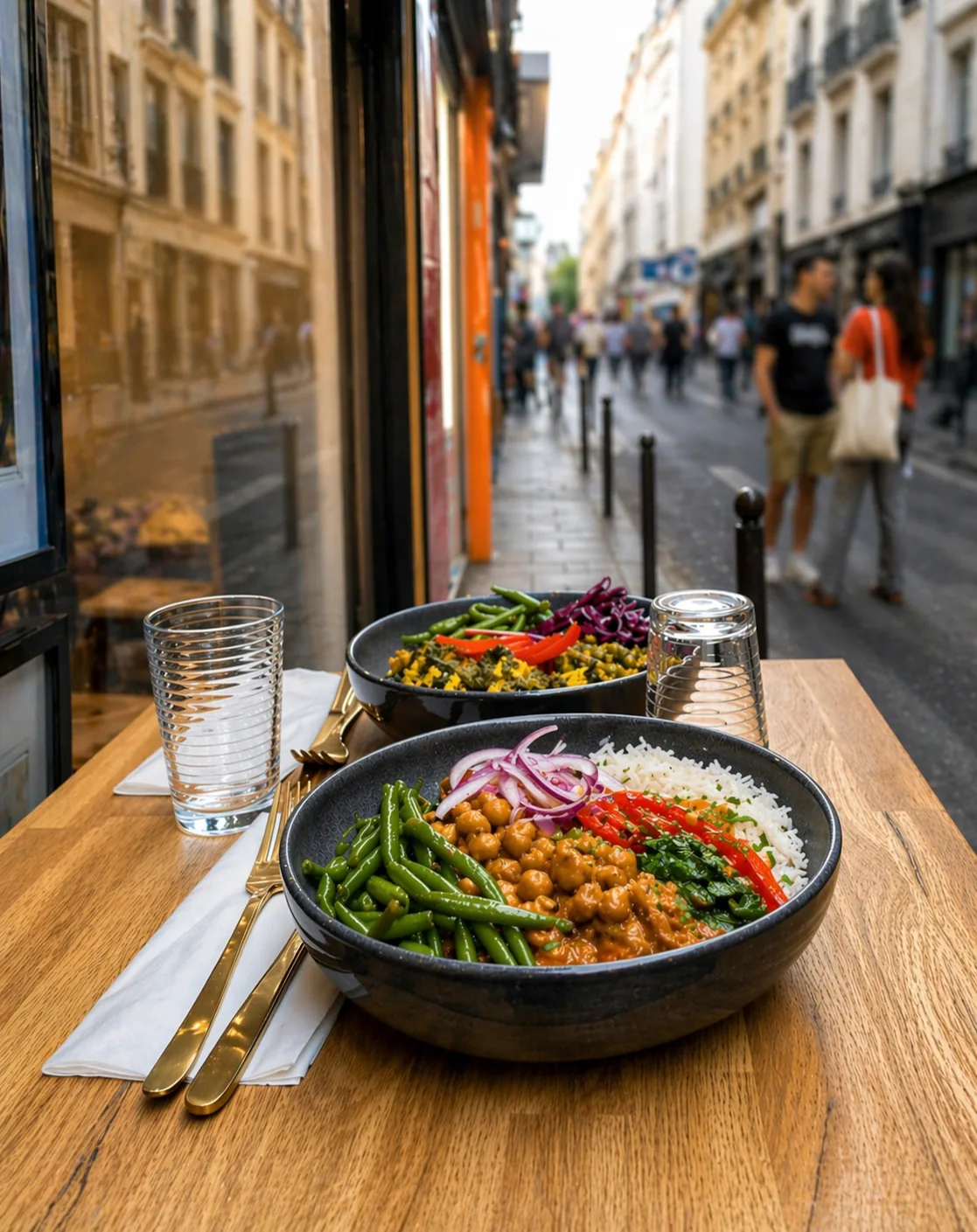 Curry Bowl servi à Paris
